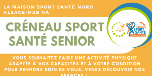 Créneau sport santé sénior